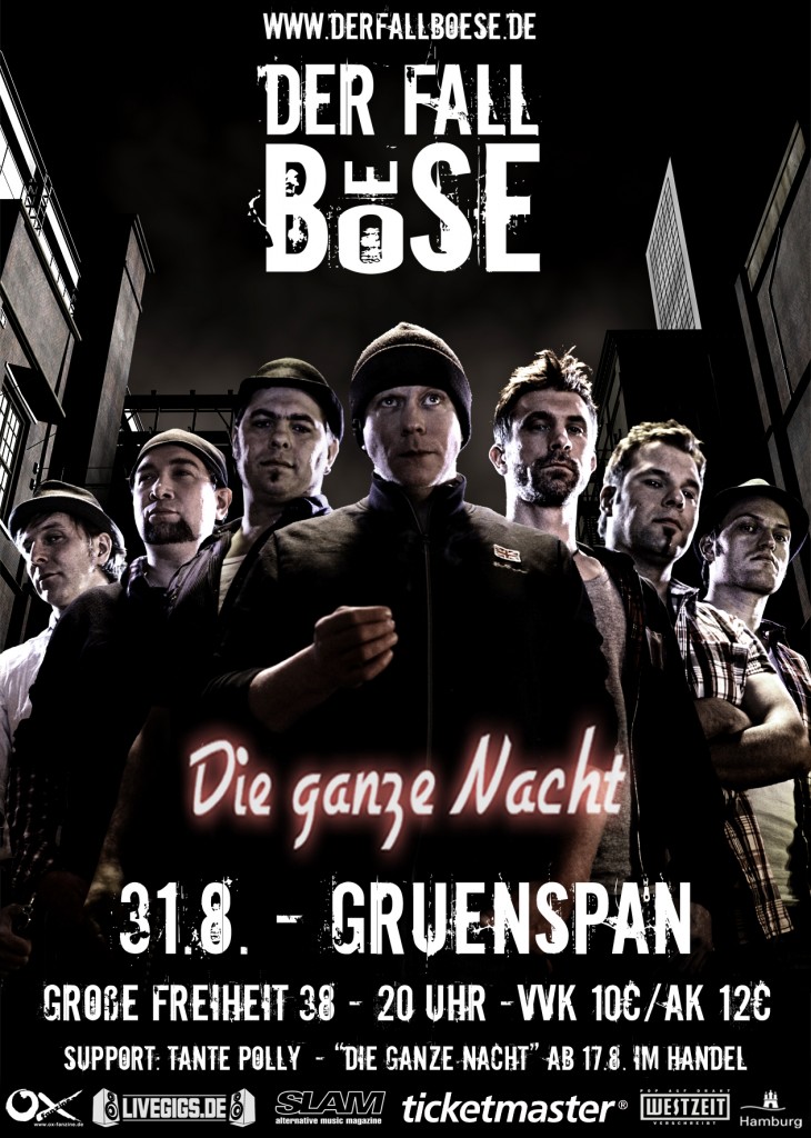 Flyer Gruenspan Die ganze Nacht